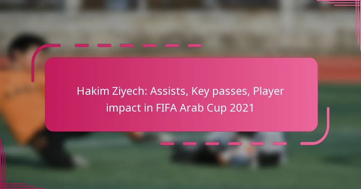 Hakim Ziyech: Assists, Key passes, Player impact in FIFA Arab Cup 2021